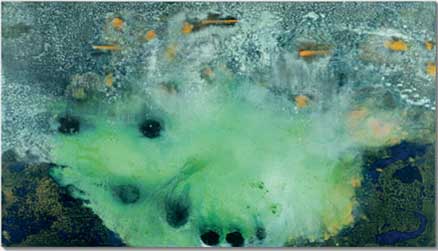 Petra Lemmerz: Imagines 5, 1999, 130 x 230 cm